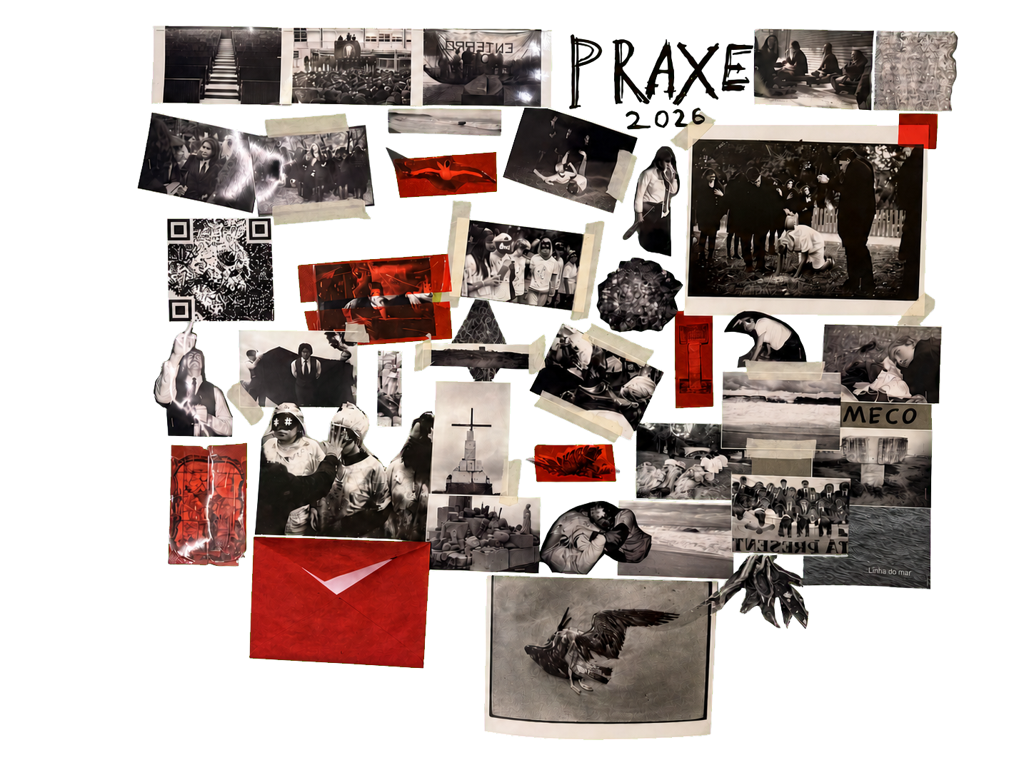 Linha do Mar research and working collage